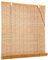 Cy.curtain bright Bambusrollo für den Innenbereich, 60 x 175 cm, Bambusvorhang, faltbar, Bambusvorhang