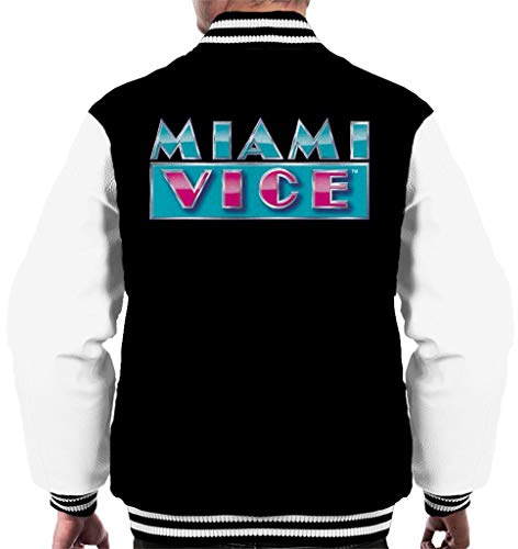 All+Every Miami Vice Reflective Logo Men's Varsity Jacket