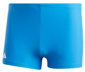 adidas Men Classic 3-Stripes Swim Trunks, Black, 26