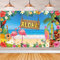 Hawaii Aloha Hintergrund, Strand Banner, Aloha Hintergrund Banner, Strand Pool Party Banner, Sommer Tropische Party Banner, Hawaii Party Deko Banner für Party Fotografie, Hintergrund Deko