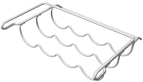 Varrex Supporto Portabottiglie Universale per Frigorifero, per 4 Bottiglie, per Frigoriferi di Grandi (Superficie in plastica)