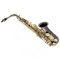 Sax Musical Instruments Altsaxophon In Es-Dur, Schwarzes Nickel, Goldene Tasten, Messingkorpus, Saxofoninstrumente Mit Koffer