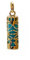 ASCALIDO pendentif TIKI en plaqué Or amulette porte bonheur Tahitienne sagesse vrai plaqué or 18 carats