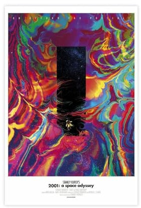 Movie 2001 A Space Odyssey 5 Leinwand-Poster, Wandkunst, Dekor, Bild, Gemälde für Wohnzimmer, Schlafzimmer, Dekoration, ungerahmt, 30 x 45 cm