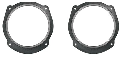 Superauto hi-fi Coppia Supporti Altoparlanti Adattatori Anteriori o Posteriori diametro 165 mm Compatibile con Fiat Stilo, Bravo, Croma Compatibile con Lancia Delta