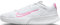 Nike W Vapor Lite 2 HC, Tennis Shoe Donna, White/Playful Pink-White, 38 EU