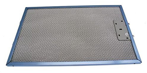 SOS Accessoire Metal Anti-Grease Filter (380 x 241 mm) for Cooker Hood C00139286, 482000029427 Ariston Hotpoint, Indesit, Scholtes