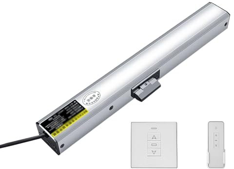 Aocet Apri Finestra Elettrico Smart Attuatore Motore a Catena per Finestras, Forza Trazione 400N, 24V Apriporta Automatico per Finestre, la Finestra Sospesa, Il lucernario, Lega di Alluminio(400mm)