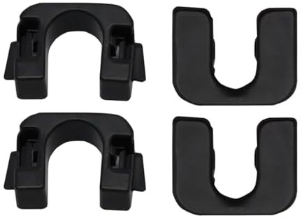 2 Paar 1539663 Hutablage Clip, Kompatibel mit Ford Fiesta Mk7 Mk8, Kofferraumabdeckung Halterung, für Qashqai J10 015532109E 8795EN, für Qashqai J10, für Verschiedene Modelle, Einfache Installation