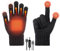 USB Heated Gloves, USB Heated Gloves for Men Women, Heating Gloves with Double-Side Heated Knitted USB Hand Warmer Washable Gloves with 3 Adjustable Temperature