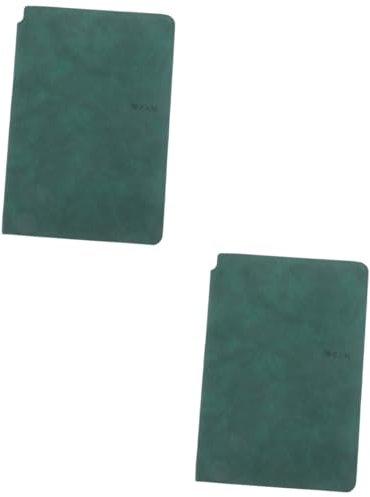 Tofficu 2st Tragbares Whiteboard Magnetisches Whiteboard Trocken Abwischbare Marker Mit Feiner Spitze Schreibtisch Tablette Weiß Botebuch Tagebuch-notizbuch Desktop Mini Leer Dark Green Pu