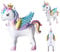 Tourima Einhorn, Einhorn Folienballon, Regenbogen Flügel,Folienballon Einhorn, Stehend Einhorn Deko, Kindergeburtstag Partydekoration für Kindergeburtstag