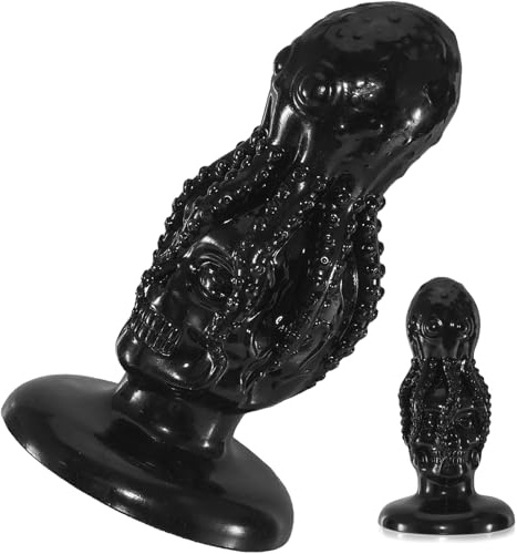 Großer Anal Butt Plug Monster Dildo XXL Buttplug Fantasy Octopus Anal Dildo mit Saugnapf für Prostata Massager Anal Plug Analdildos Anal Training Dilator Buttplug Groß Sexspielzeug für Frauen Männer