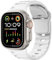 TYEMLM Correa deportiva de silicona para Apple Watch Band Ultra 49mm 45mm 44mm 42mm Series10 46mm 42mm Correa de reloj Pulsera Correa Series 9 8 7 6 SE 5 4 Correas de reloj(White,Series10 46mm)