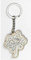 Publilancio srl 12 PZ Portachiavin con albero della vita in legno 5x4 cm BOMBONIERA