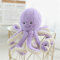 Nicole Knupfer Kreative Plüsch Puppe Krake, Kuscheltier, Baby Schlafen Beschwichtigen Sie Puppe (lila,18cm)
