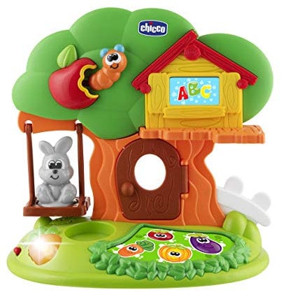 Chicco - Hasenhaus, Elektronisches Spielzeug, Playset, Alter 1-4 Jahre