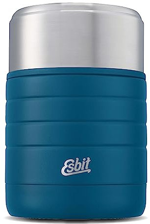 Esbit Thermobehälter Majoris für Essen - Warmhaltebehälter 600 ml in Polar Blue - aus Edelstahl für warme und kalte Speisen