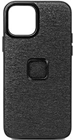 Peak Design Mobile Everyday Fabric Case Smartphone-Hülle mit Magnetsystem für iPhone 13 Pro - Charcoal (Dunkelgrau)