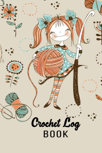 Crochet Log Book | Crochet Journal Log Book for Keeping a Record of Your Projects | Crochet Notebook for Yarn Addicts | 6x9 inches | 120 pages | Volume 5