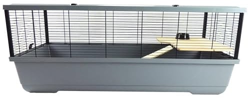 Little Friends Grosvenor XL Small Animal Cage - 100 x 54 x 39 - Grey