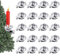 20 StüCk Weihnachtskerzenhalter Silber Baumkerzenhalter Clip Baumkerzenhalter FüR Weihnachtsbaum Deko