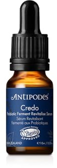 Antipodes Credo Probiotic Ferment Revitalise Serum – Anti Blemish Serum with Probiotics for Healthy Skin – Hyaluronic Acid – 10ml