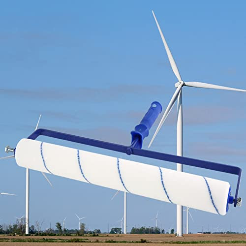 QBREZA Paint Wall Roller Brush 18 Zoll Große Roller Brush Floor Paint Roller Feinhaarige Kurzhaarige Roller Brush