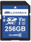 LinkMore Scheda SDXC 256 GB Memory Card per Macchina Fotografica, SD Card UHS-I, U3, V30, Classe 10, Velocità di lettura fino 98 MB/s, di scrittura fino 75 MB/s Scheda SD Macchina Fotografica