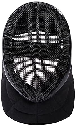 SATRJT 1600N Fechttrainer-Helm Fechttrainer-Hut (mit Abnehmbarem Futter) Fechttrainingsgeräte (Dicke : Disassembly Lining, Size : L)