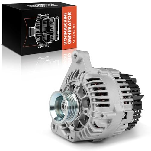 Frankberg Lichtmaschine Generator 90A 12V 1-Polig Replace #058903016E | Kompatibel mit Audi A4 8D2 Avant 8D5 A6 4A2 C4 Cabriolet 8G7 A6 4A2 Avant 4A5, VW Passat 3B2 Variant 3B5; Benzin