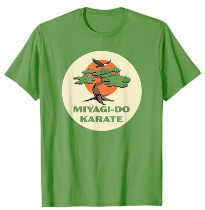 Cobra Kai Miyagi-Do Karate Eagle Fang Bonsai Tree Dojo Logo T-Shirt