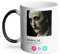 Thermoreagierende Tasse Magische Tasse – John K. Jigsaw Film Horror, Soziales Netzwerk für Treffen mit Liebe, 325 ml