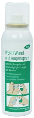 WERO Wund- und Augenspray - 2-in-1 Spray zur Reinigung & Pflege von Augen und Wunden, 100 ml