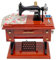 inheming Vintage Nähmaschinen Musik Box, Spieluhr Nähmaschine, Nähmaschine Spieluhr, Vintage Nähmaschine Mini Puppenhaus,Spieluhr für Zuhause, Büro, Arbeitszimmer Dekoration