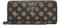 GUESS Laurel SLG Large Zip Around Wallet L Sand Logo