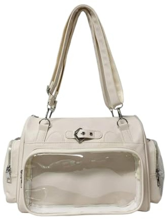 LeeQinersw Ita Bag Damen Rucksack für Partybedarf Anime Puppen Display, Weiß