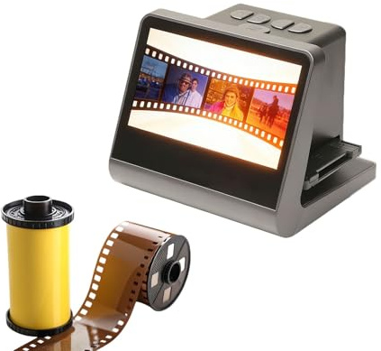 Digitaler Filmscanner Mit Großem 5 Zoll HD LCD Display, Autonomer Negativ Und Diascanner Für 35mm 135 110 126KPK Film Ohne Computer