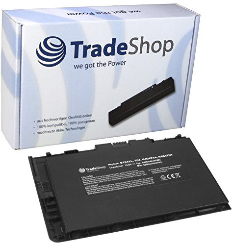 Trade Boutique Premium Batterie 3400 mAh (14.8 V) pour ordinateur portable, ordinateur portable HP Elitebook Folio 9470 m et HP BT04 X L, comme 687517–171, HSTNN-I62 C-7 pc-i10 C, de ib3z
