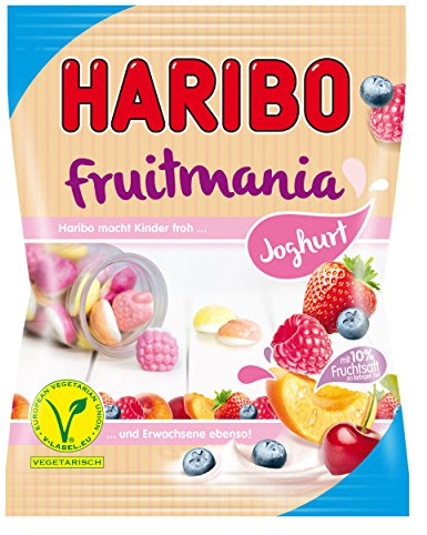 Haribo Fruchtgummi Joghurt, 2 x 175 g