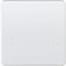Knightsbridge CU7300 Curved Edge Telephone Master Socket, White