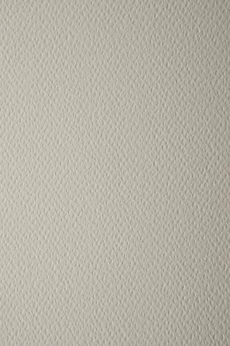 Netuno 10x Tonkarton Hell-Grau einseitig strukturiert DIN A4 210x 297 mm 220g Prisma Grigio Strukturkarton durchgefärbt Karten-Karton mit Textur bunt Foto-Karton mit Prägung A4