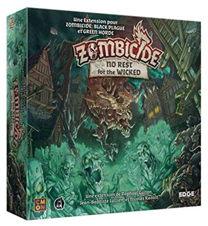 Cmon | Zombicide Black Plague: No Rest for The Wicked | Gesellschaftsspiel | Figurenspiel | ab 14 Jahren | 1-6 Spieler | 60 Minuten F917E587