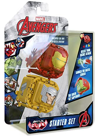 Eolo 37202 Avengers Marvel Iron Man VS Thor – Battle Fidget Set, rot