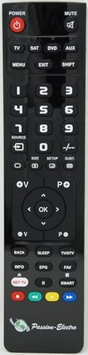 Télécommande de Remplacement pour Continental Edison CELED751017B7, TV