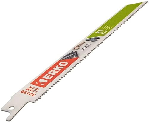 Lame Scie Sabre 228 x 19 x 0.9 10TPI Multi K-9 lot de 5 Erko