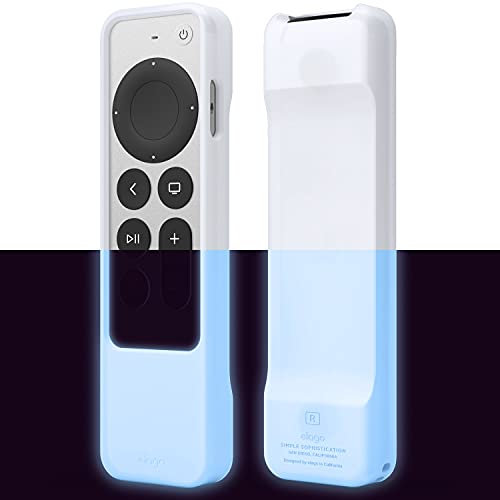 elago R1 Case Compatible with Apple TV 4K Siri Remote 3rd (2022) & 2nd Gen - Magnet Technology, Lanyard Included, Great Grip, Heavy Shock Absorption, Drop Protection, Full Access To All Functions