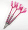 Damen Pink Passion 25 g geringt/glatt - Steeldarts, 80 % Wolfram + Upgrade-Kit