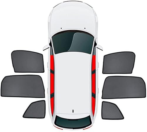 Auto Sonnenschutz für BMW 3 Series travel E91 2005-2013, Front Heck and Seitenscheibe UV Schutz Datenschutz