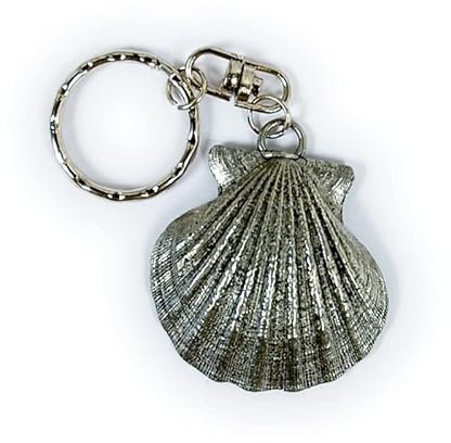Porte-Clés Coquille Chemin de Compostelle Fabrication Française